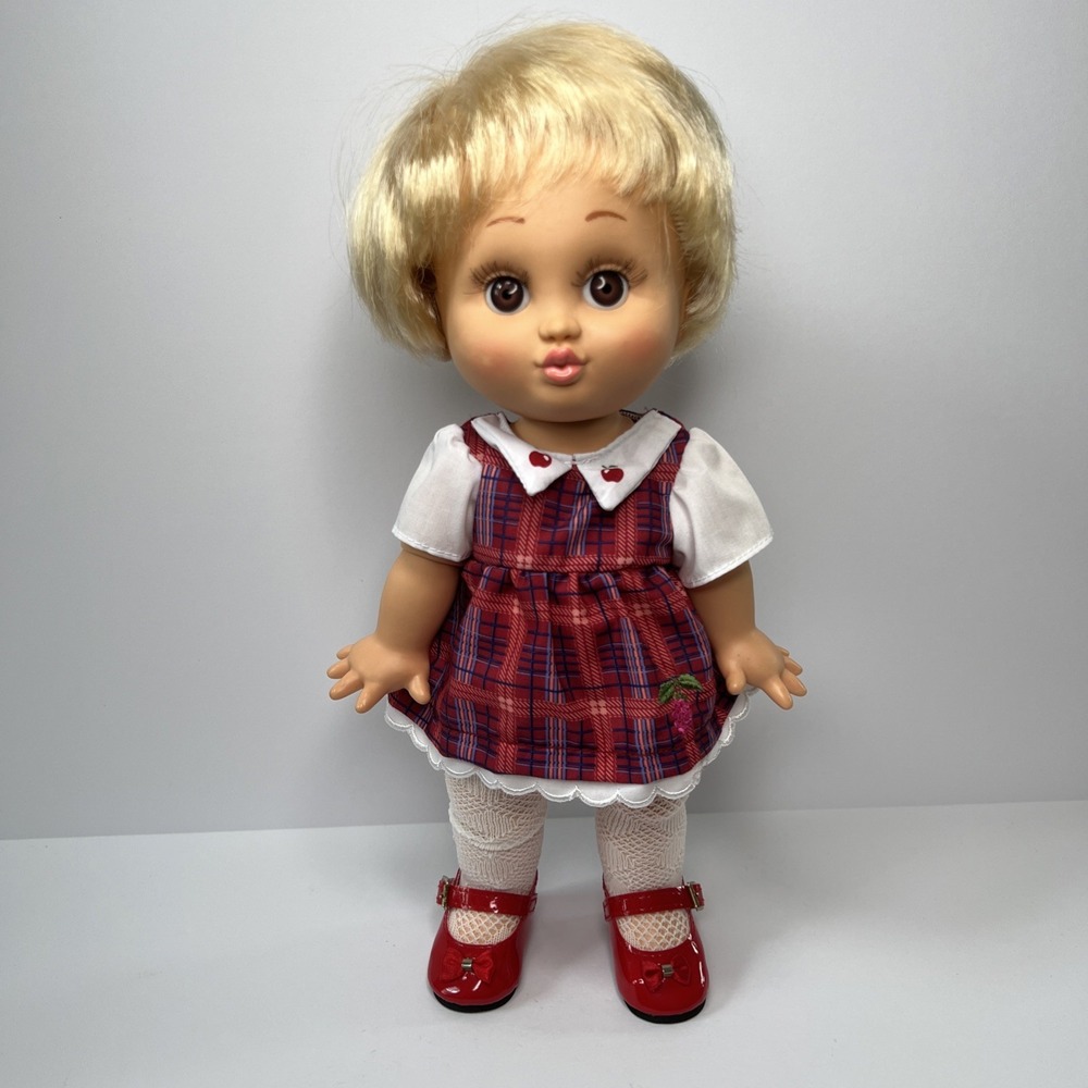 Vintage 1990 Galoob Baby Face So Loving Laura #4 Brown Eyes Doll Outfit